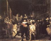REMBRANDT Harmenszoon van Rijn The Company of Frans Banning Cocq and Willem van Ruytenburch also Known as the Night Watch Spain oil painting artist